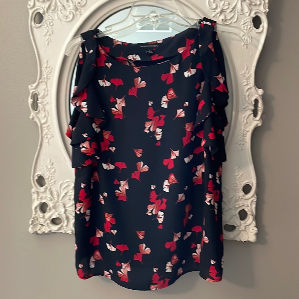 Banana Republic Sleeveless Floral Tank Top Sz S